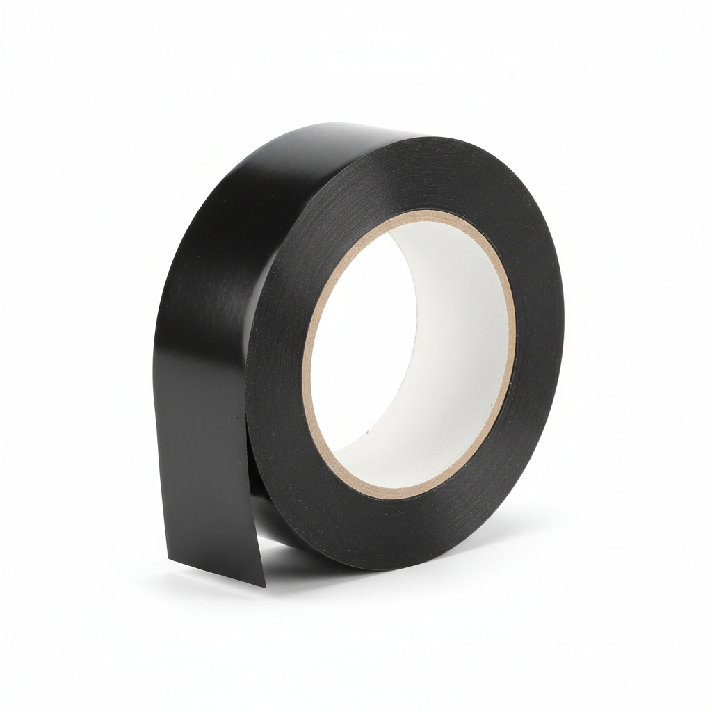 0.19mmx19mmx10m PVC Black Insulation Tape