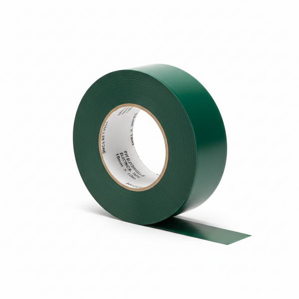 0.19mmx19mmx10m PVC Green Insulation Tape