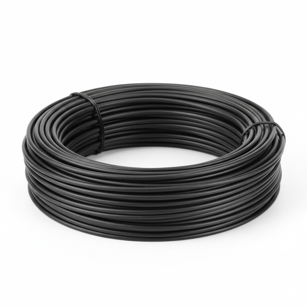 0.7mm Panel Wire Flex Black/100M