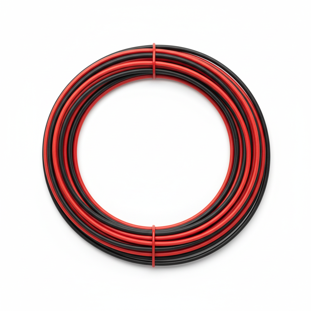 1.0mm Ripcord Red/Black