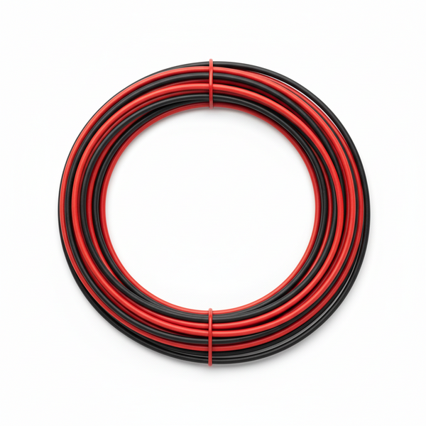 1.0mm Ripcord Red/Black