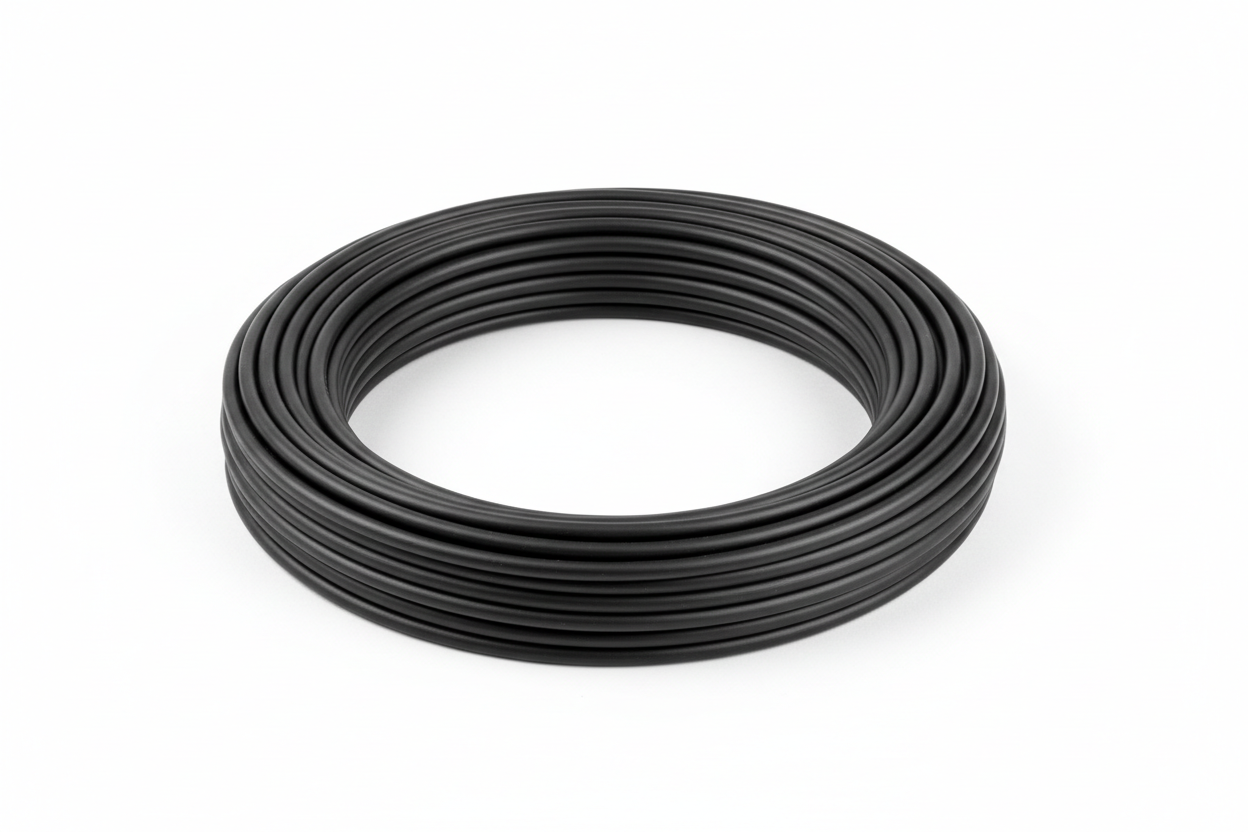 10mm Panel Wire Flex Black/100M