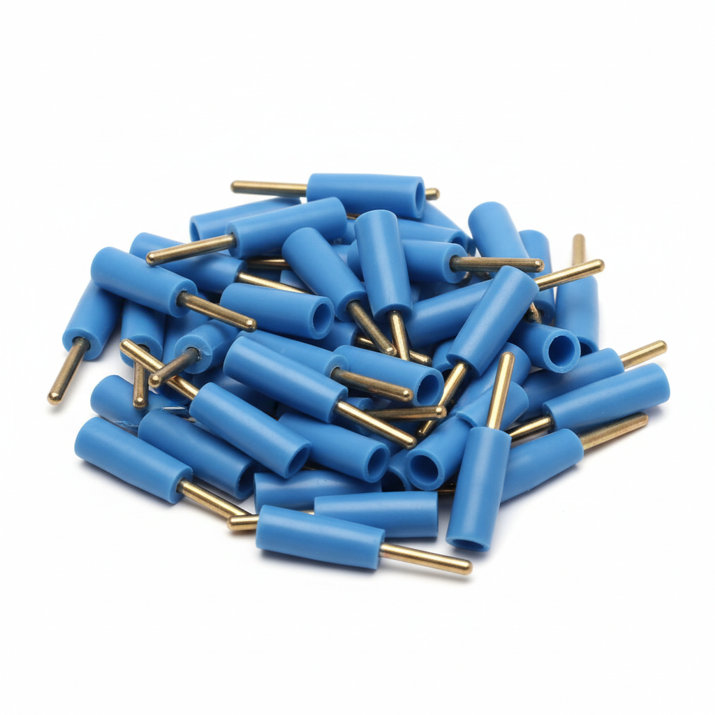 2.5mm Blue Ins Lug 10mm Pin 20 Pack