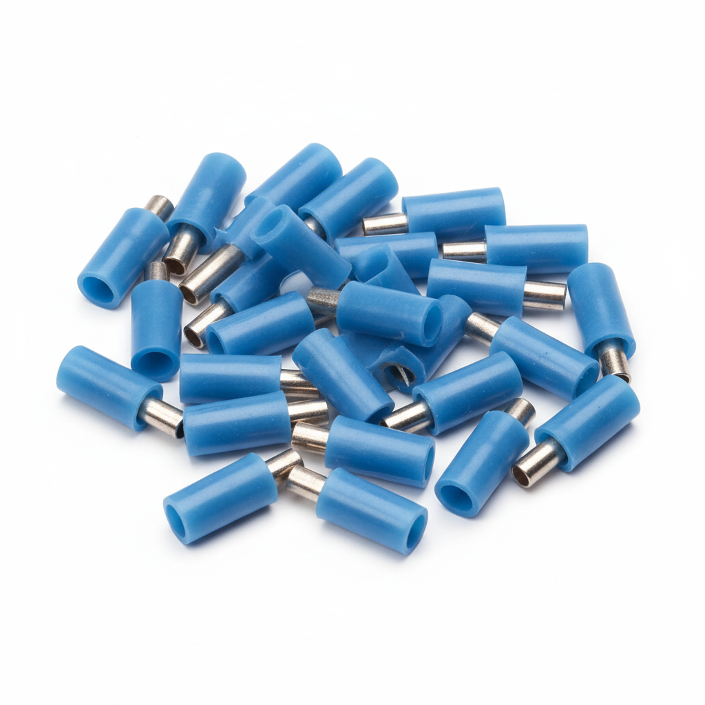 2.5mm Blue Ins Lug Fem Bullet 20 Pack