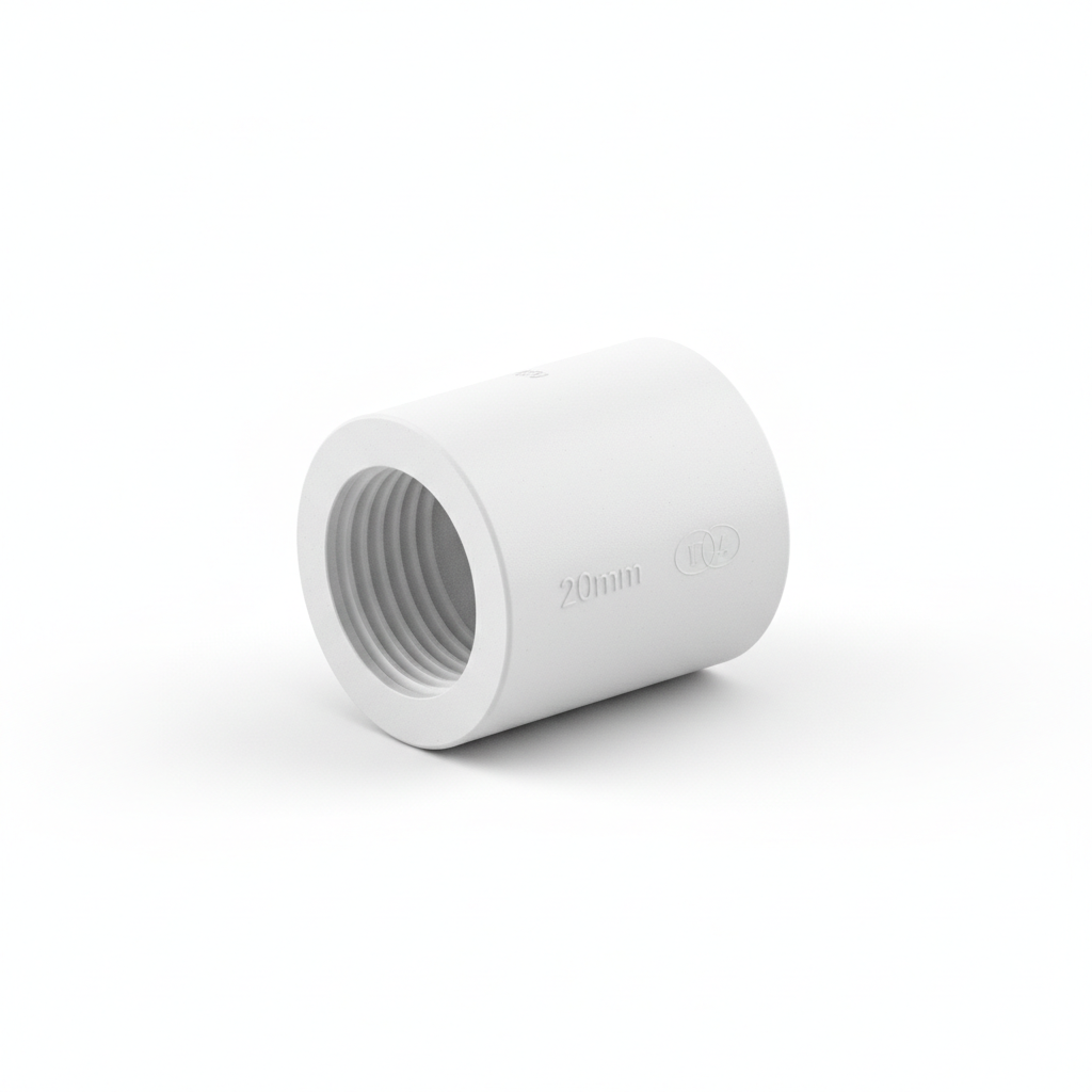 20mm PVC Coupling Short