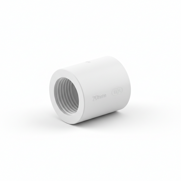 20mm PVC Coupling Short