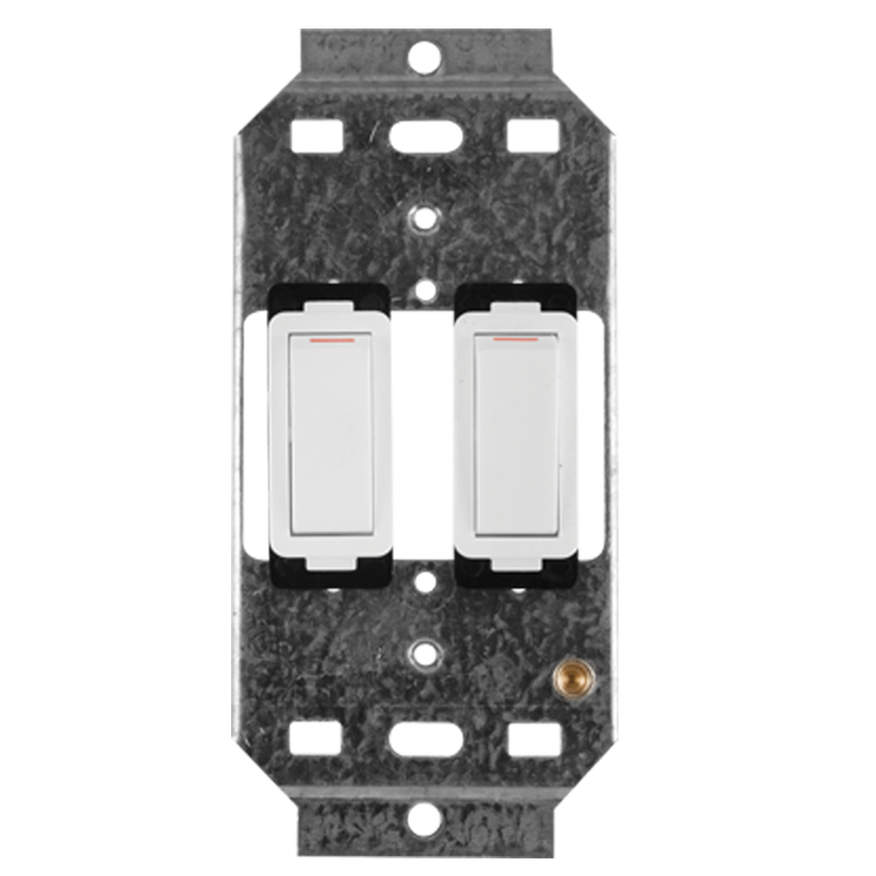 2472P 2Lever 1 Way Switch on Yoke