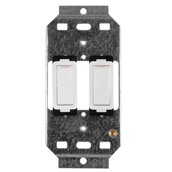 2472P 2Lever 1 Way Switch on Yoke