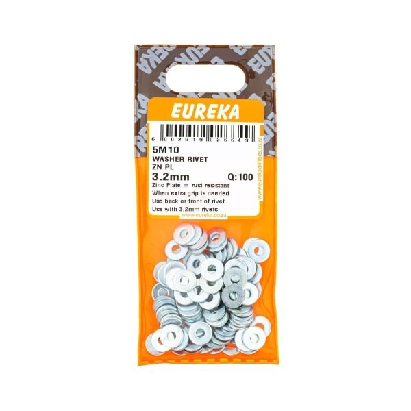 5M10 Washer Rivet ZN PL 3.2mm