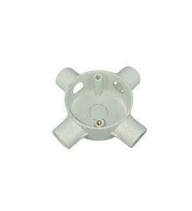 25mm 4 Way PVC Box