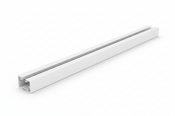 2M White 2Wire Track Line
