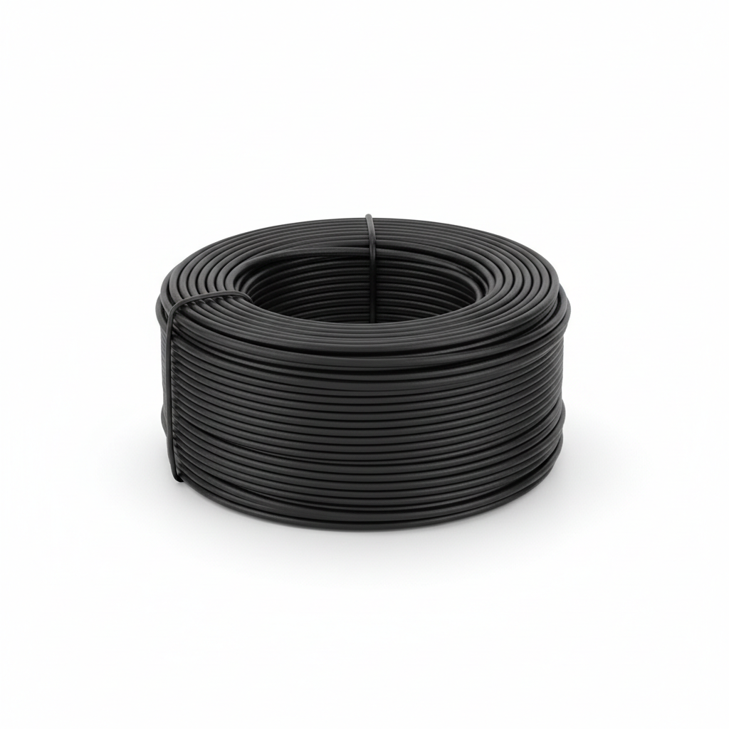4mm Panel Wire Flex Black/100M