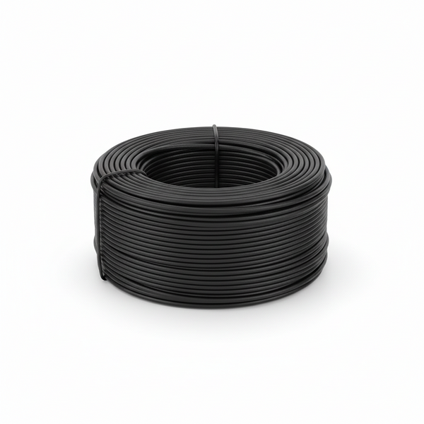 4mm Panel Wire Flex Black/100M