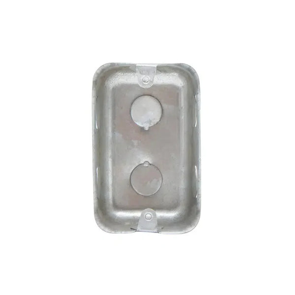 4x2  Flush Galvanized Wall Box
