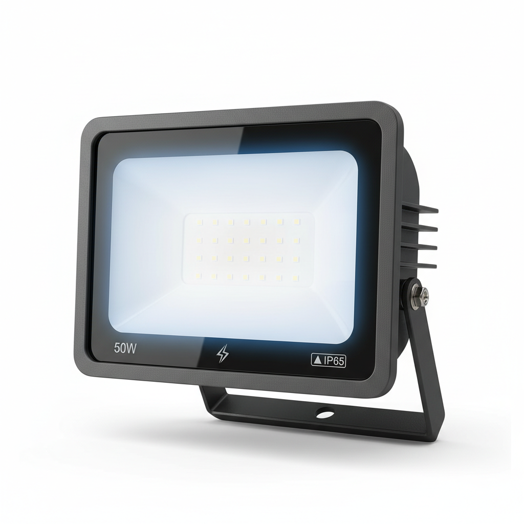 50W IP65 LED Floodlight Cool White