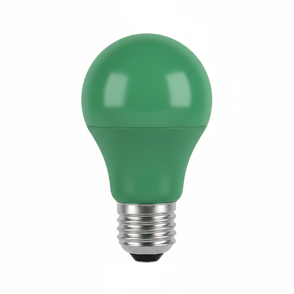 5W Bulb E27 Green
