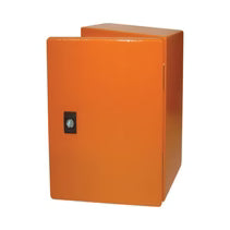 LCR60402 Orange Steel Enclosure 600x400x250