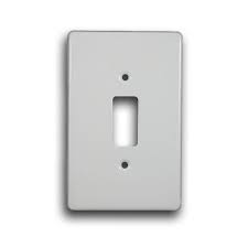 6541/101P 1Lever Steel Coverplate 2x4 White