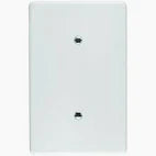 6552/101P Blank Coverplate 4x2 White