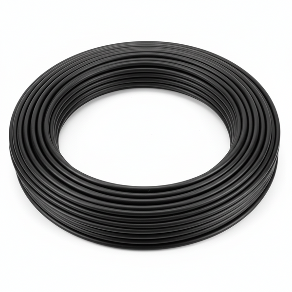 6mm Panel Wire Flex Black/100M