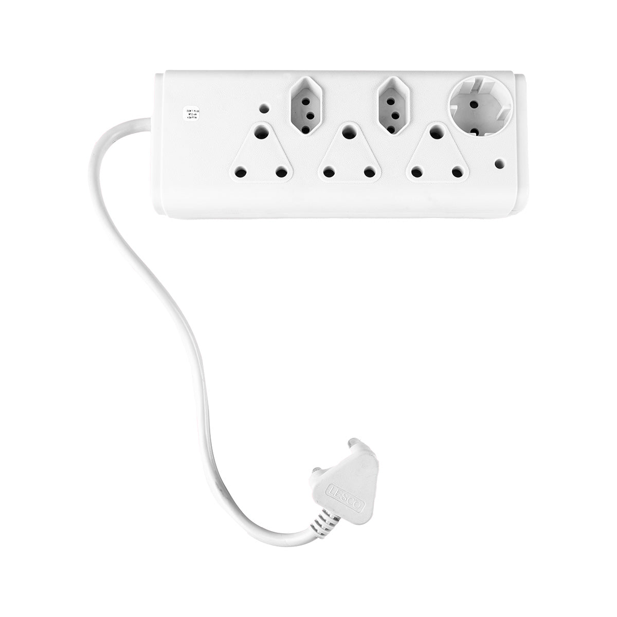 6 Way Multi Plug with cutoff Switch