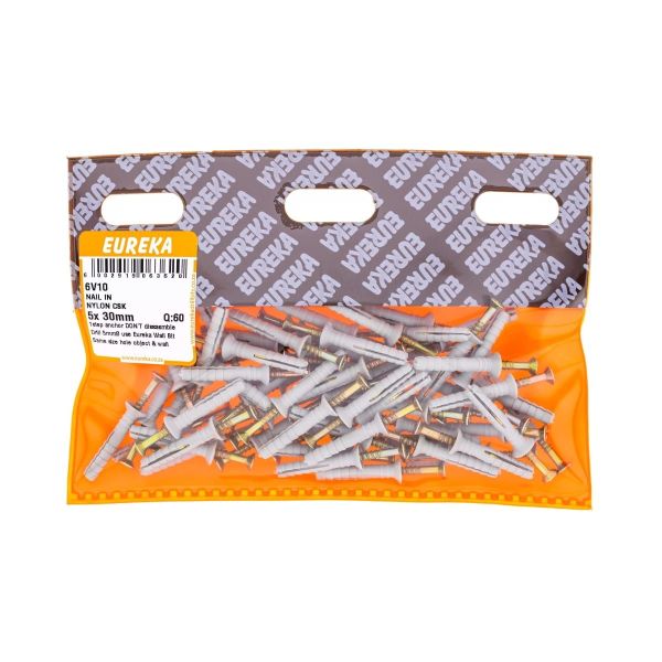Nail In Nylon CSK 5x30mm