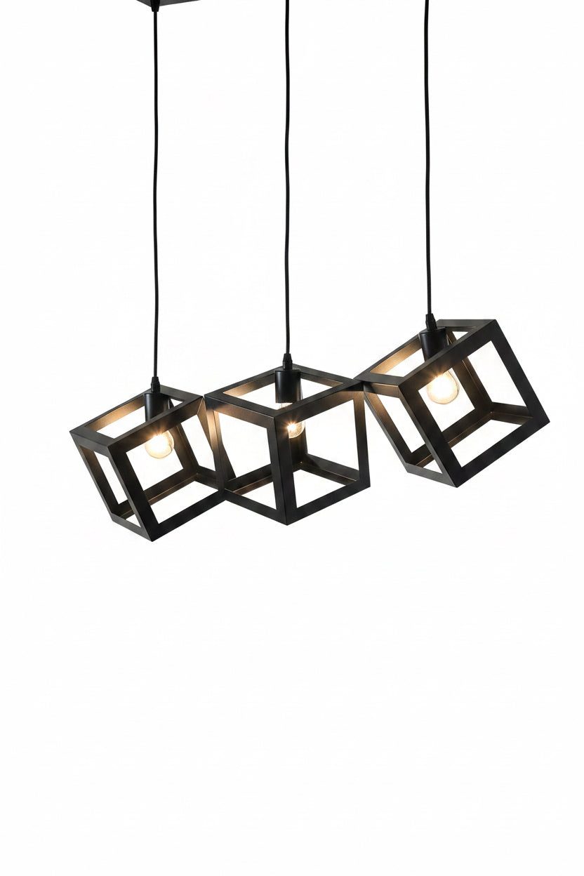 6014/35s Black Dining Lamp