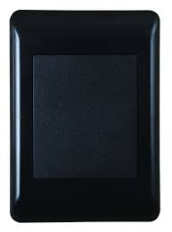 AP42SW0 Lesco Apollo Blank Cover Plate  Black