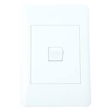 AP42SWW1/1  Lesco Apollo 1 Lever  1Way Switch White