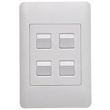 AP42SW4/1 Lesco Apollo 4Lever 1 Way Switch White