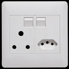 AP44X Lesco Apollo Socket 1x16A White