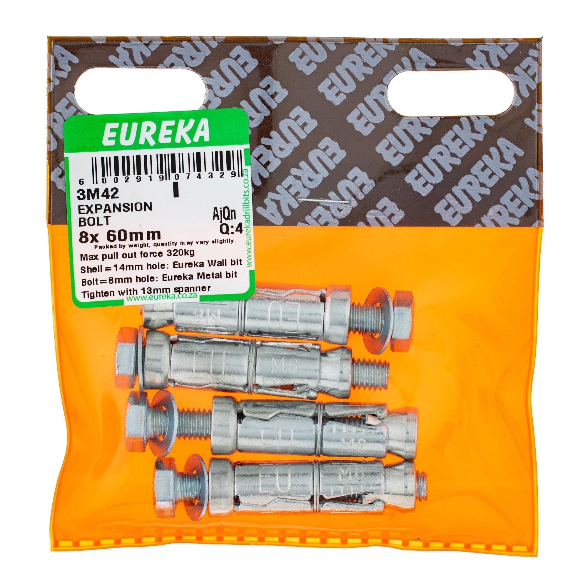Expansion Bolt 8x60mm