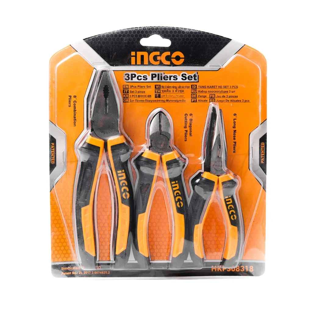 HKPS08318 3pcs Pliers Set