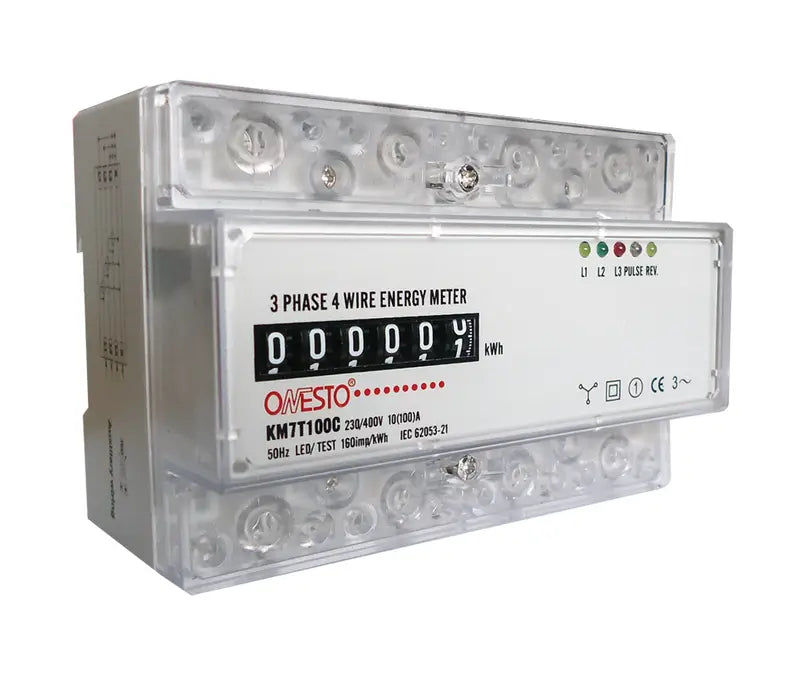 3 Phase KW HR Meter 10[100]A 160imp/kwh