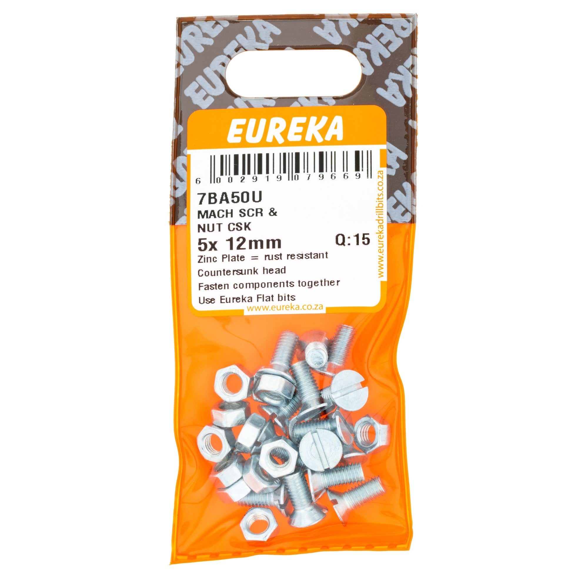 Match SCR & Nut CSK 5x12mm