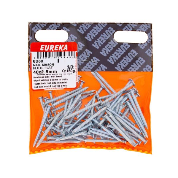 Nail Mason Flute Flat 2.8x40mm
