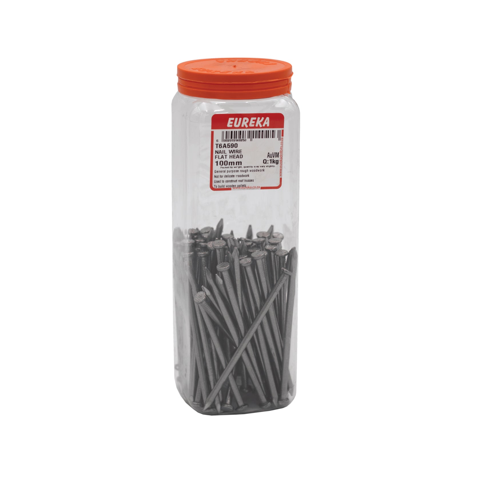 Nail Wire Flat Head 100mm/4.0 Q:1kg
