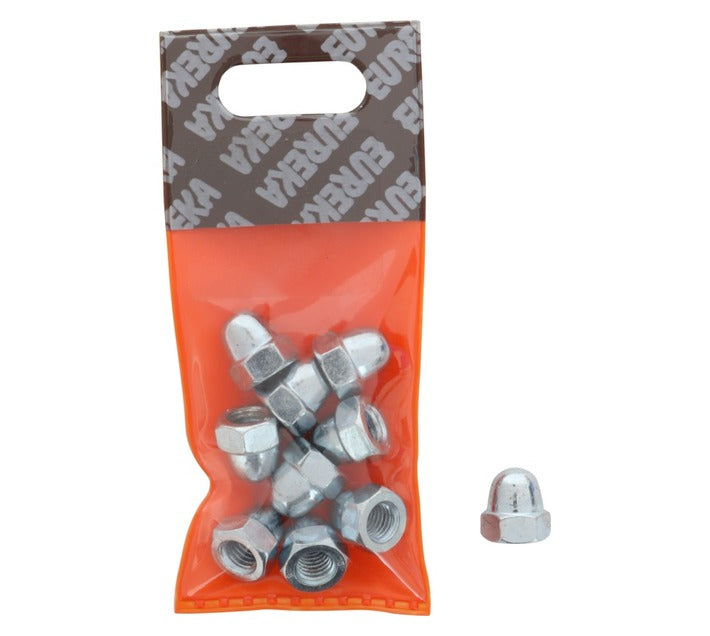 Nut Dome ZN Plated 8mm