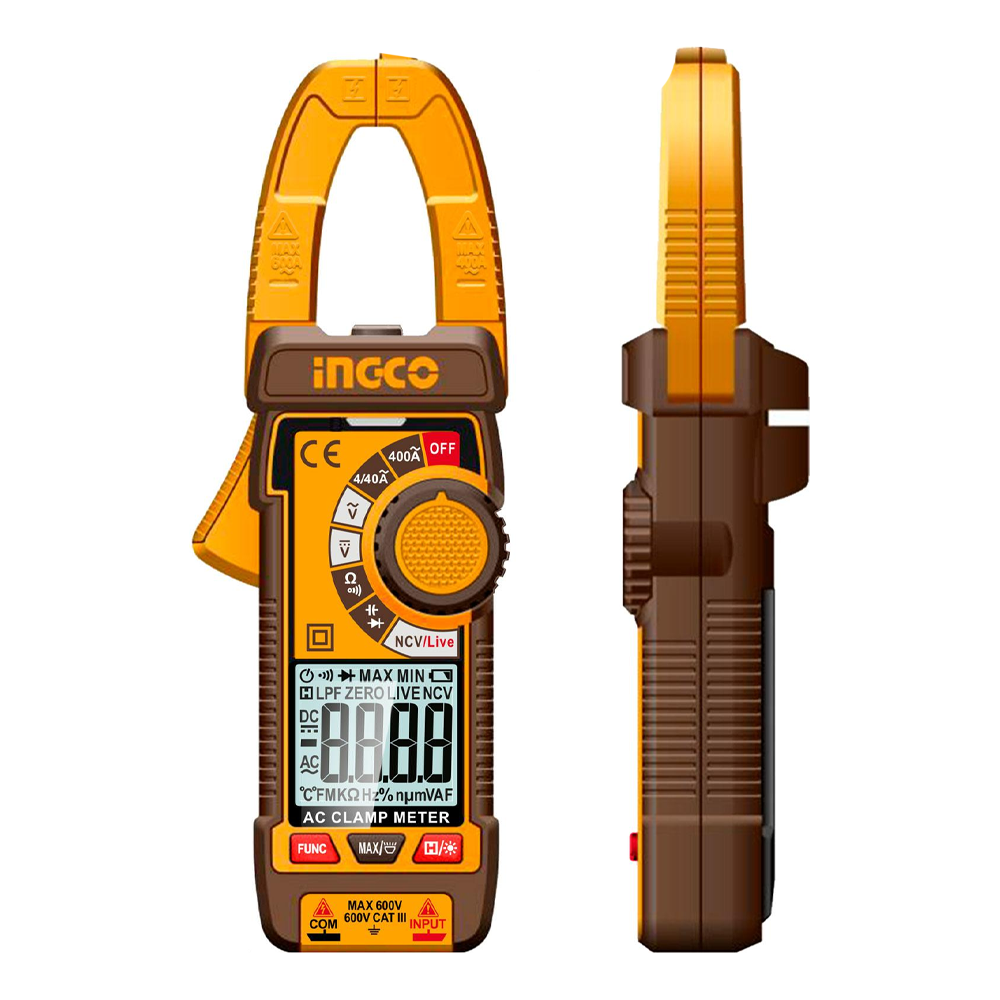 DCDM62001 AC 400A Digital AC Clamp Meter