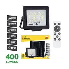 LED Floodlight with Solar Panel 2.5w Daylight