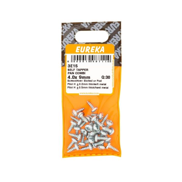 Self Tapper Pan Combi 4.0x9mm