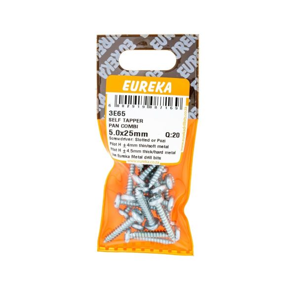 Self Tapper Pan Combi 5.0x25mm