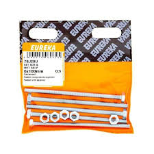 Set SCR & Nut Galv 6x16mm