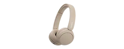Sony WH-CH520 Beige Bluetooth On-Ear Headphones