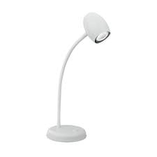 TL140 White Metal Lamp