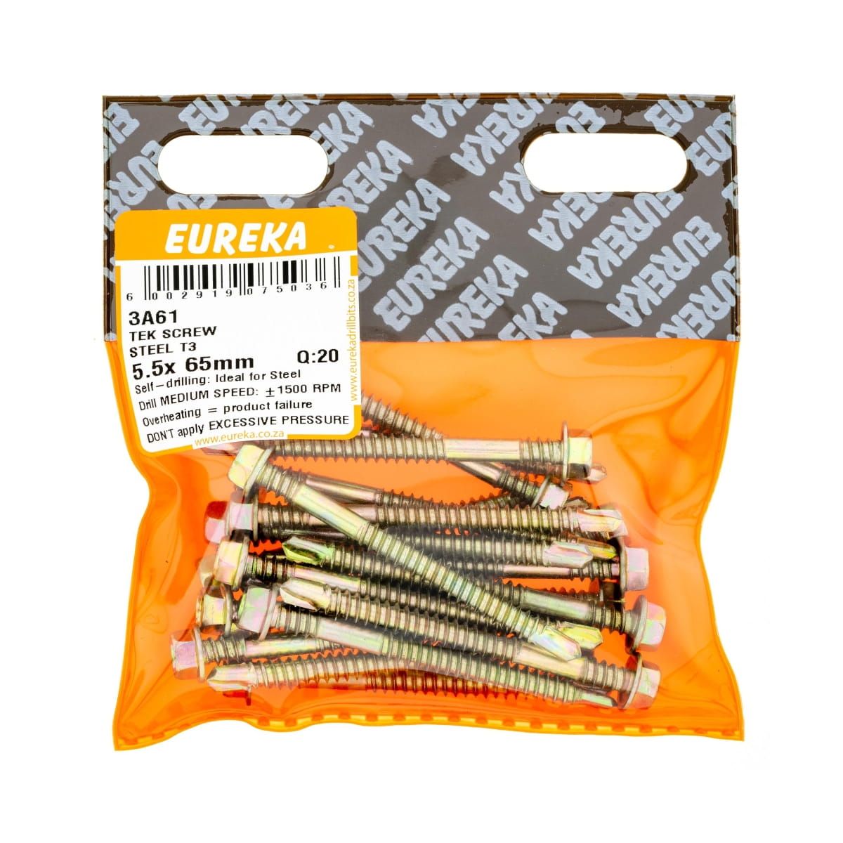 Tek Screw Steel T3 5.5x65mm