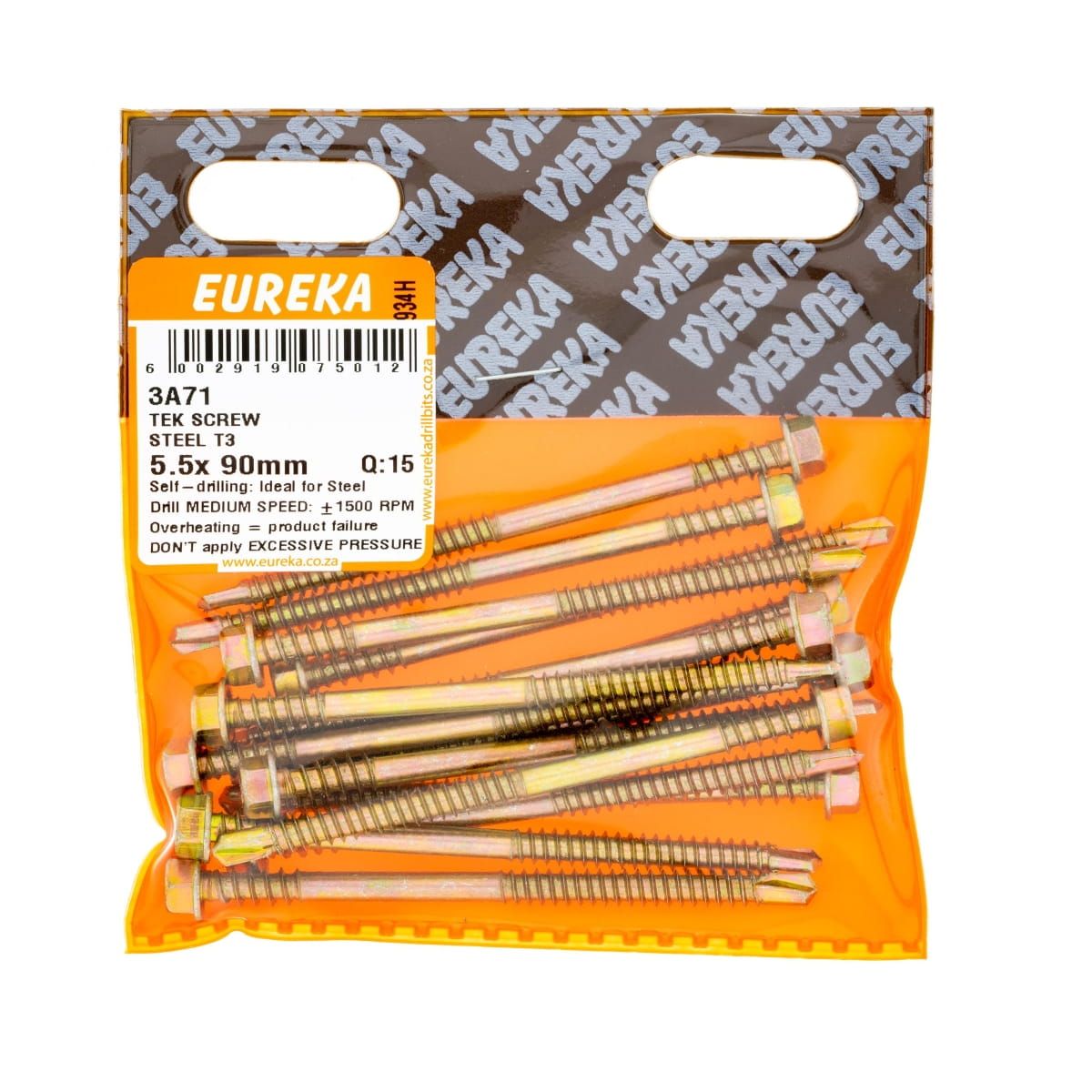 Tek Screw Steel T3 5.5x90mm