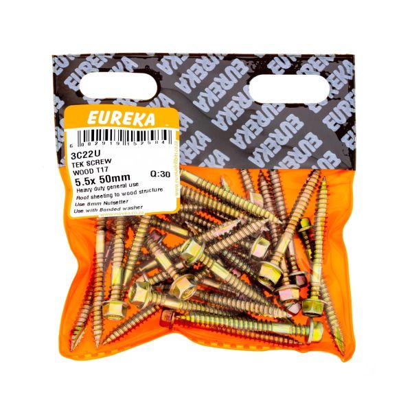 Tek Screw Wood T17 5.5x50mm