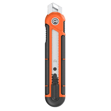 Utility Knife ABS BDY 18mm CRBN ST Blade HE05