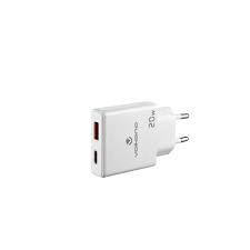 VK-8063-WT 20w Dual USB Wall Charger